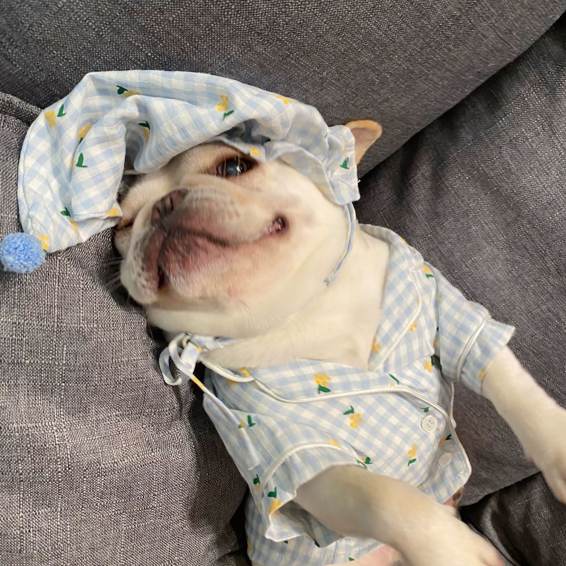 Pijama e gorro "ananás dorminhoco"