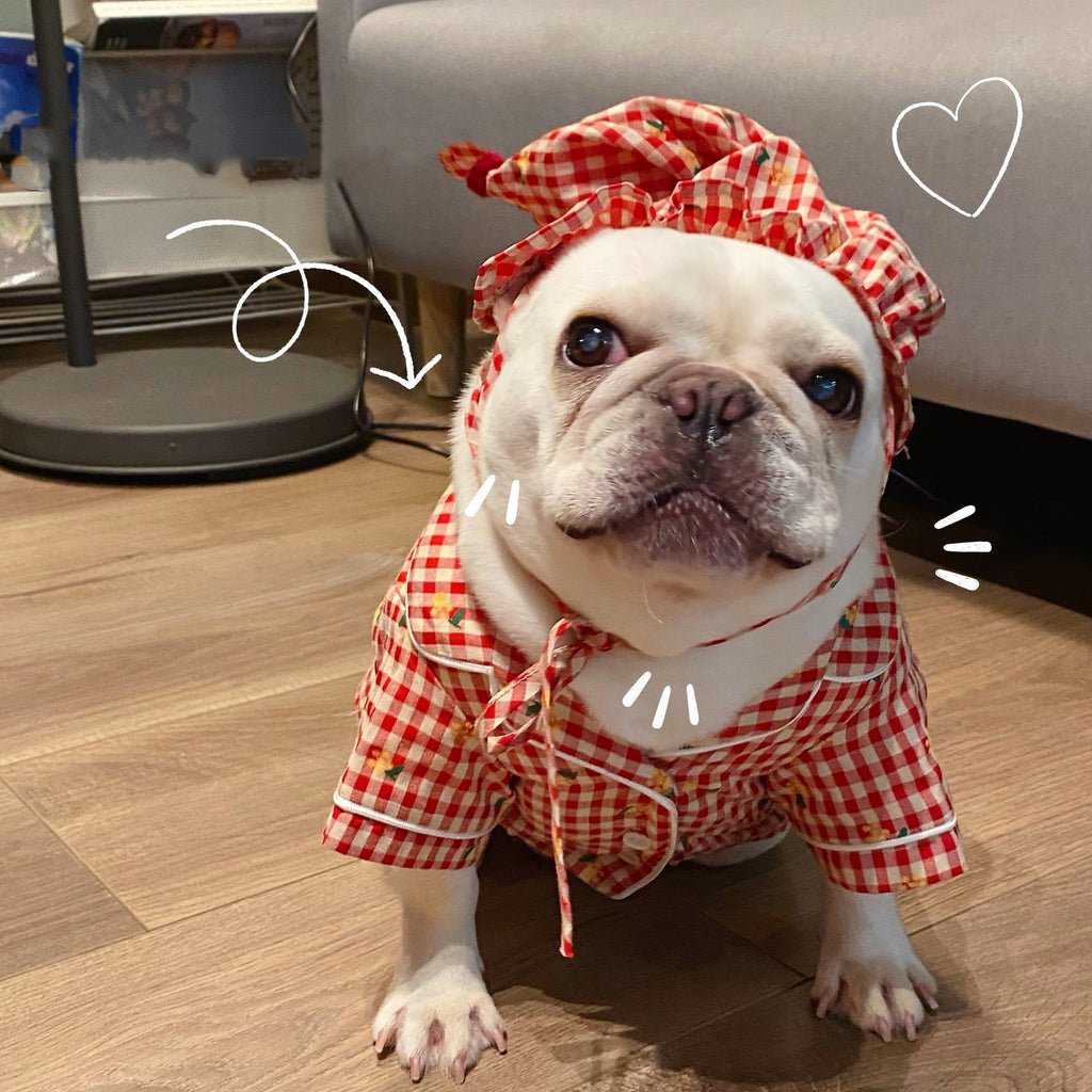 Pijama e gorro "ananás dorminhoco"