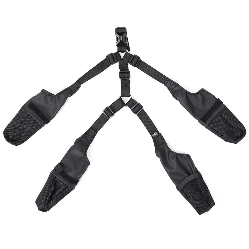 Sapatos impermeáveis ​​​​com correias