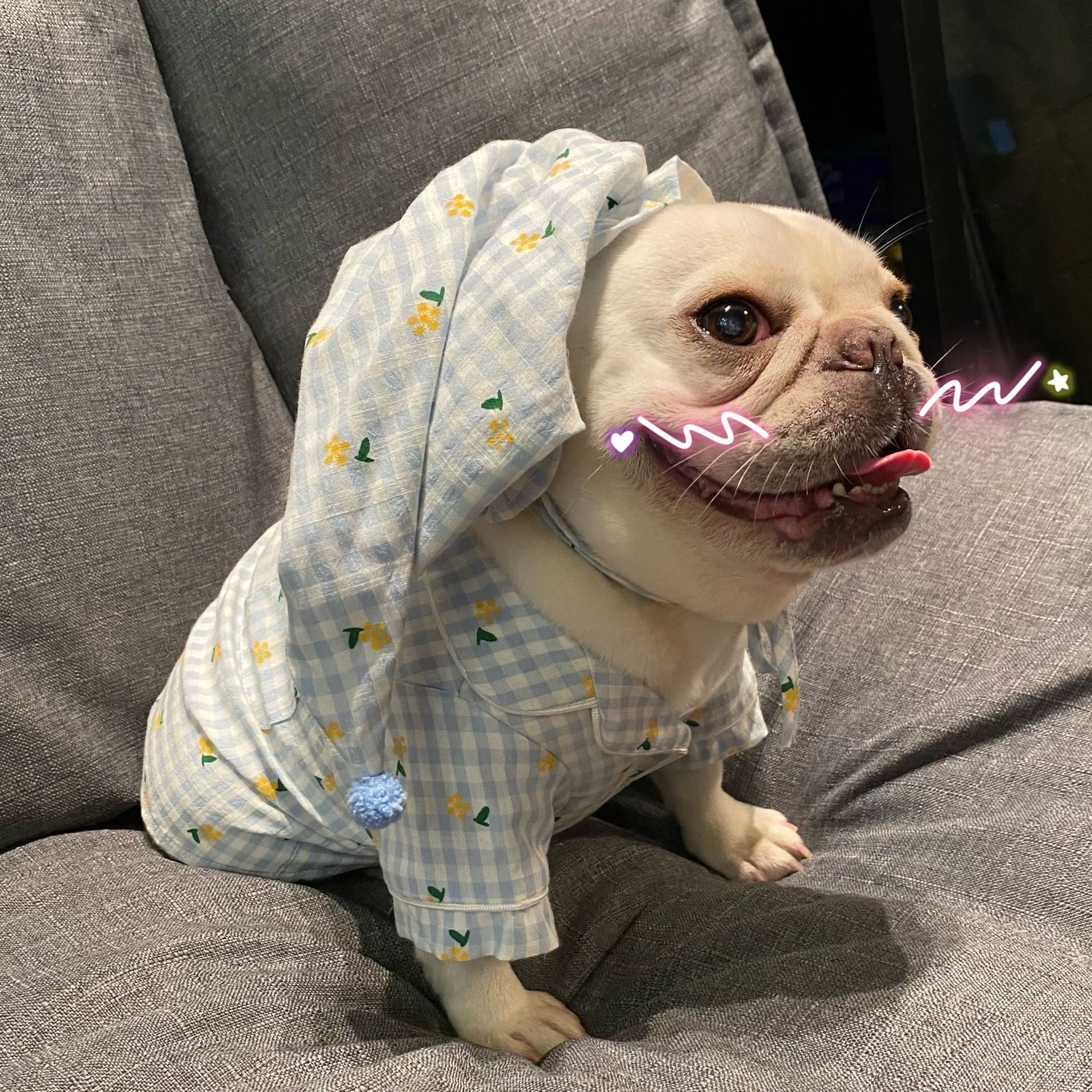 Pijama e gorro "ananás dorminhoco"